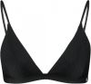 America Today bikinitop Alaya met rib structuur zwart online kopen
