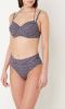 Marlies Dekkers holi vintage plunge balconette bikini top | wired padded dark blue rainbow online kopen