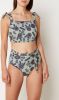 Marlies Dekkers star coral bikini top zonder beugel | sage green and blue/E online kopen