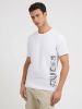 Guess T Shirt Verticaal Logo Print Zijkant online kopen