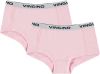 Vingino ! Meisjes 2-pack Hipster Maat 152 Roze Katoen/elasthan online kopen