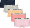 VINGINO Boxershorts Girls Boxer 5 Pack Lichtroze online kopen
