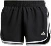 Adidas 3 Stripes Run Shorts Dames Black/White Dames online kopen