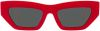 Versace Ve4432U 538887 Sunglasses , Rood, Dames online kopen