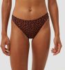 TC WOW bikinibroekje met panterprint rood/zwart online kopen