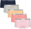 VINGINO Boxershorts Girls Boxer 5 Pack Lichtroze online kopen