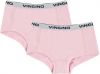 Vingino ! Meisjes 2-pack Hipster Maat 152 Roze Katoen/elasthan online kopen