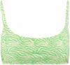 America Today crop bikinitop Addy met zebraprint groen online kopen