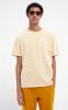 Scotch and Soda T shirts Classic crewneck tee in organic cotton Beige online kopen