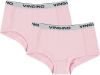 Vingino ! Meisjes 2-pack Hipster Maat 152 Roze Katoen/elasthan online kopen