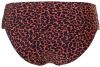TC WOW omslag bikinibroekje met panterprint rood/zwart online kopen