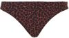 TC WOW bikinibroekje met panterprint rood/zwart online kopen