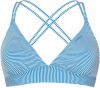 Protest gestreepte triangel bikinitop MIXSUPERS blauw/wit online kopen